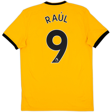 2018-19 Wolves Home Shirt Raul #9 - 9/10 - (M)