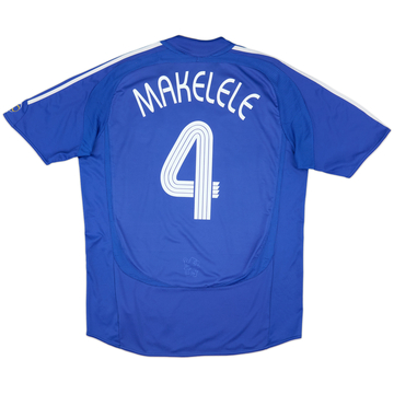 2006-08 Chelsea Home Shirt Makelele #4 - 6/10 - (L)