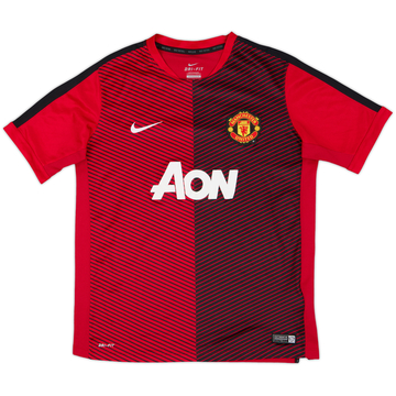 2014-15 Manchester United Nike Training Shirt - 8/10 - (XL.Boys)