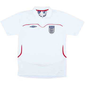 2004-06 England Umbro 1/4 Zip Polo Shirt - 7/10 - (M)