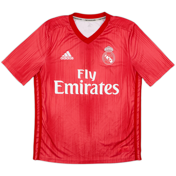 2018-19 Real Madrid Third Shirt - 9/10 - (L.Boys)