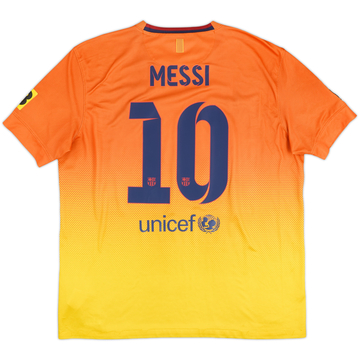 2012-13 Barcelona Away Shirt Messi #10 - 6/10 - (XL)