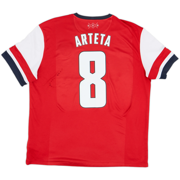 2012-14 Arsenal Home Shirt Arteta #8 - 5/10 - (XL)
