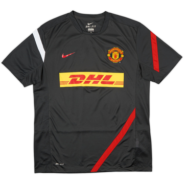 2012-13 Manchester United Nike Training Shirt - 8/10 - (L)