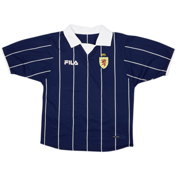 2002-03 Scotland Home Shirt - 8/10 - (S.Boys)