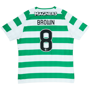 2018-19 Celtic Home Shirt Brown #8 - 5/10 - (L)