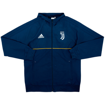 2017-18 Juventus adidas Hooded Track Jacket - 6/10 - (L)