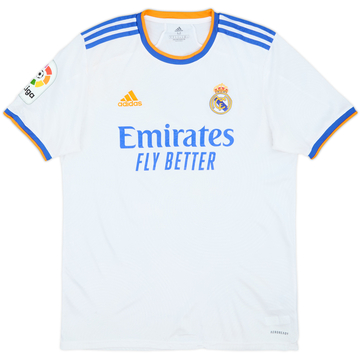 2021-22 Real Madrid Home Shirt - 4/10 - (M)