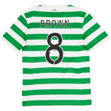 2012-13 Celtic '125th Anniversary' Home Shirt Brown #8 - 6/10 - (S)