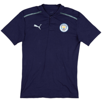2021-22 Manchester City Puma Polo Shirt - 9/10 - (M)