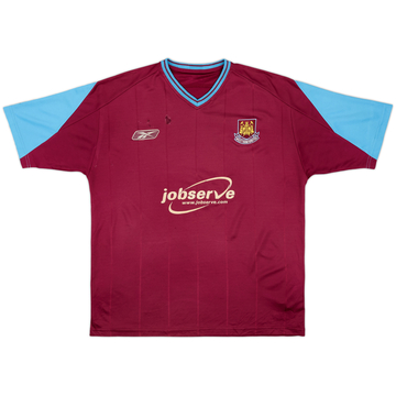 2003-05 West Ham Home Shirt - 5/10 - (XL)