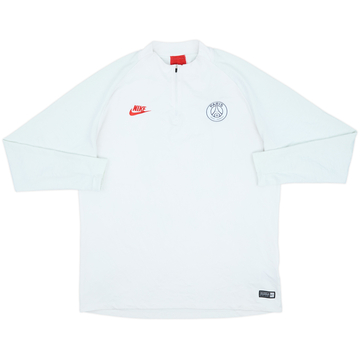 2019-20 Paris Saint-Germain Nike 1/4 Zip Drill Top - 6/10 - (XL)