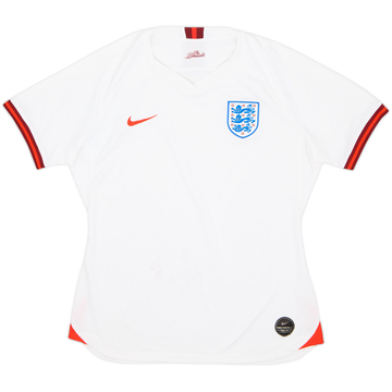 2019 England Lionesses Home Shirt - 6/10 - (Women's L)
