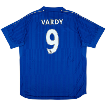 2016-17 Leicester Home Shirt Vardy #9 - 9/10 - (XXL)