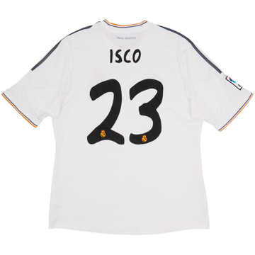 2013-14 Real Madrid Home Shirt Isco #23 - 5/10 - (XL)