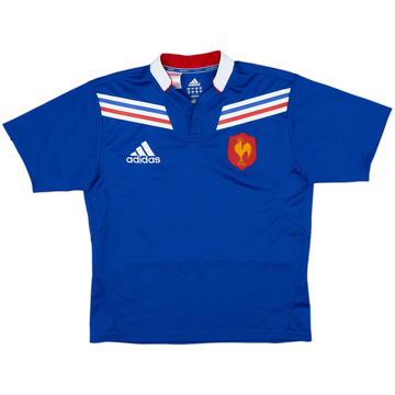 2012-13 France Rugby Home Shirt - 7/10 - (L.Boys)