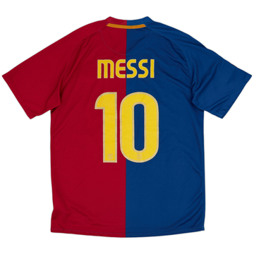 2008-09 Barcelona Home Shirt Messi #10 - 6/10 - (M)