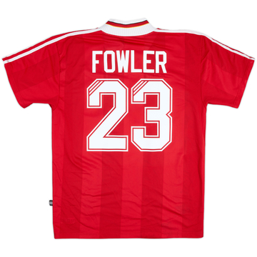 1995-96 Liverpool Home Shirt Fowler #23 - 8/10 - (L)