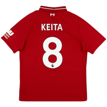 2018-19 Liverpool Home Shirt Keita #8 - 6/10 - (S)