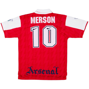 1994-96 Arsenal Home Shirt Merson #10 - 8/10 - (L)