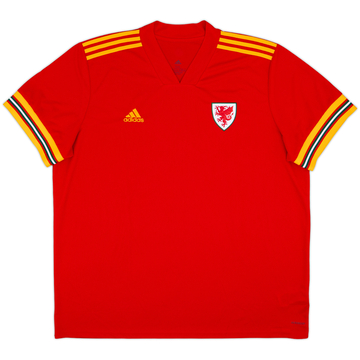 2020-21 Wales Home Shirt - 8/10 - (3XL)