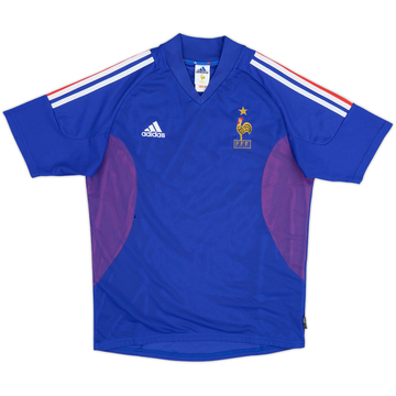 2002-04 France Home Shirt - 5/10 - (S)