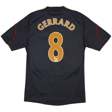 2009-10 Liverpool Away Shirt Gerrard #8 - 8/10 - (M)