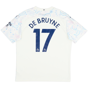 2020-21 Manchester City Third Shirt De Bruyne #17 - 6/10 - (L)