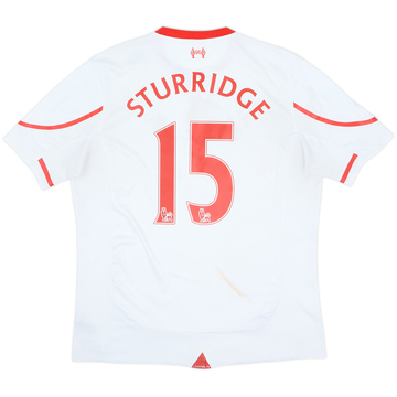 2015-16 Liverpool Away Shirt Sturridge #15 - 6/10 - (L)