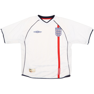 2001-03 England Home Shirt - 4/10 - (XS)