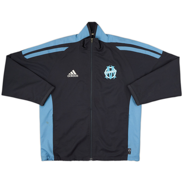 2001-02 Olympique Marseille adidas Track Jacket - 7/10 - (XL.Boys)