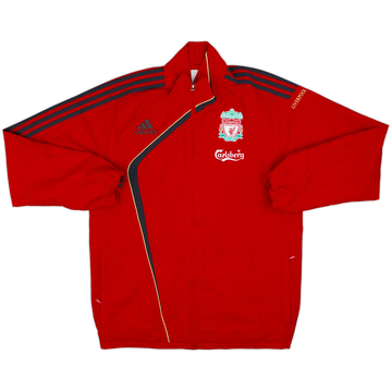 2009-10 Liverpool adidas Track Jacket - 8/10 - (M)