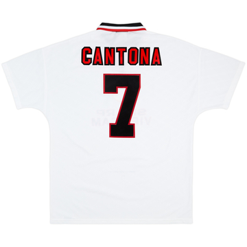 1996-97 Manchester United Away Shirt Cantona #7 - 8/10 - (XL)