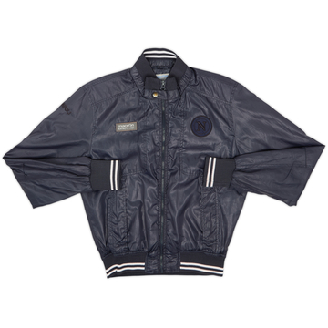 2010-11 Napoli Macron Bomber Jacket - 8/10 - (S)