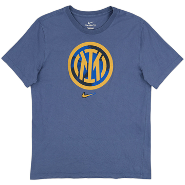 2024-25 Inter Milan Nike Cotton Tee - 8/10 - (M)