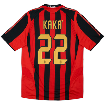 2005-06 AC Milan Home Shirt Kaka #22 - 6/10 - (M)
