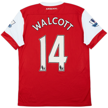 2010-11 Arsenal Home Shirt Walcott #14 - 4/10 - (M)
