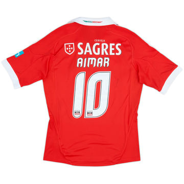 2012-13 Benfica Home Shirt Aimar #10 (S)