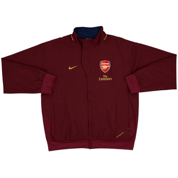 2007-08 Arsenal Nike Track Jacket - 8/10 - (L)