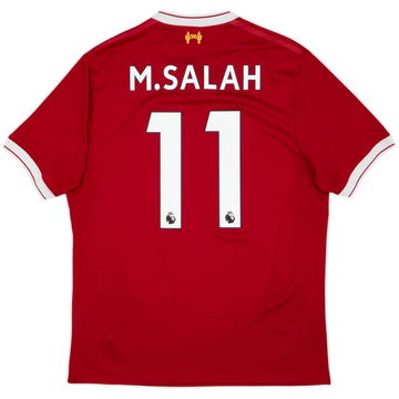 Camiseta de local 125 Años del Liverpool 2017-18 M.Salah #11 - 5/10 - (M)
