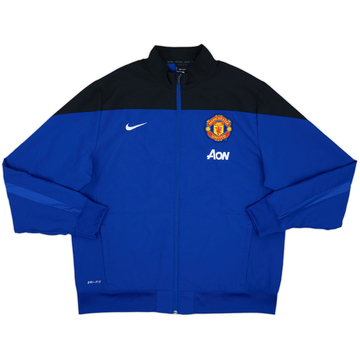 2013-14 Manchester United Nike Track Jacket - 9/10 - (XL)