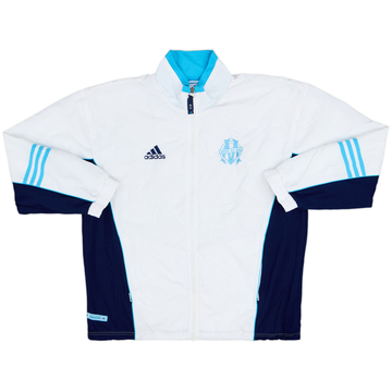 2000-02 Olympique Marseille adidas Track Jacket - 8/10 - (M)