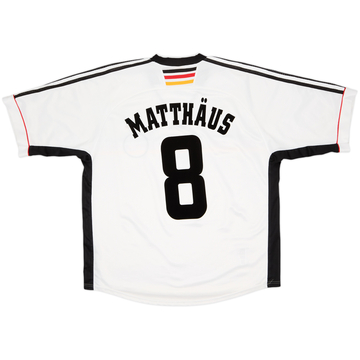 1998-00 Germany Home/Training Shirt Matthaus #8 - 6/10 - (XL)