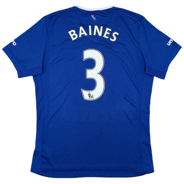 2015-16 Everton Home Shirt Baines #3