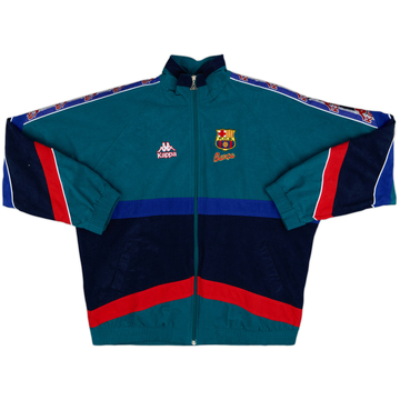 1995-96 Barcelona Kappa Track Jacket - 10/10 - (L)