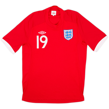 2010-11 England Away Shirt #19 - 10/10 - (L)