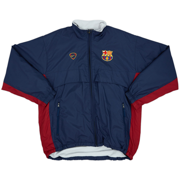 2000-01 Barcelona Nike Padded Bench Coat - 9/10 - (L)