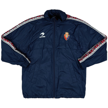 Chaqueta impermeable con capucha del Osasuna 1998-00 - 5/10 - (L)