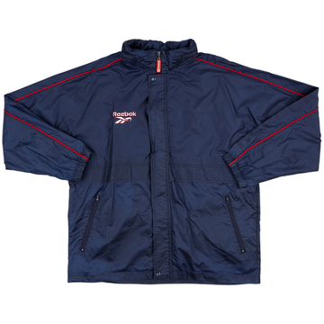 1998-99 Atletico Madrid Reebok Hooded Rain Jacket - 5/10 - (L)