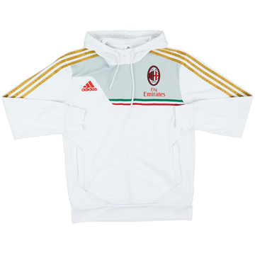 2013-14 AC Milan adidas Hooded Top - 8/10 - (M/L)